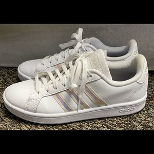 Adidas, Women’s Grand Court, White/Alumina